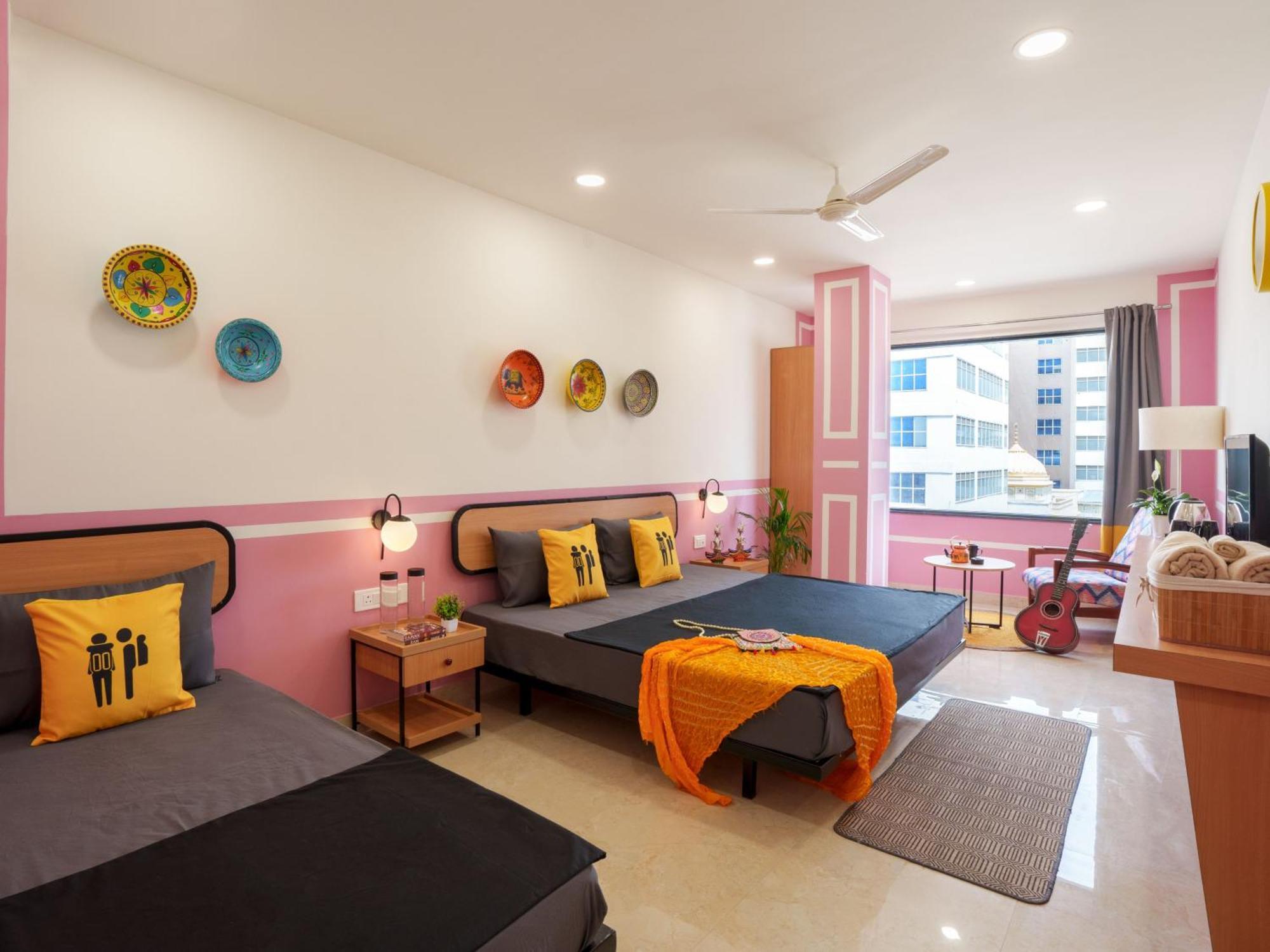 The Hosteller Jaipur, Mi Road Экстерьер фото